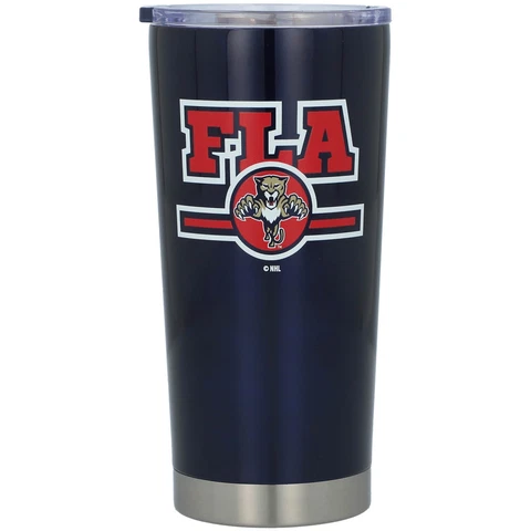 Florida Panthers 20oz. Letterman Tumbler Cover