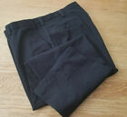 Black Chino Khaki Mens Pants 38 X 30 Cotton Euc