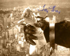 FAY WRAY in KING KONG 1933 Photograph Autograph 8x10 RP - Picture 1 of 1
