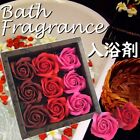 Flower Shaped Bath Salts Roseshaped petal bath red roses 9pcs Great as a present