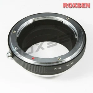 Nikon F mount AI-S lens to Leica M mount adapter L/M M6 M8 M9 Mp Typ 240 246 262 - Picture 1 of 2