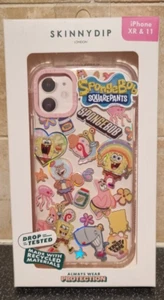 SpongeBob x Skinnydip Sticker Shock Case For iPhone XR & 11 - Zdjęcie 1 z 3