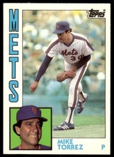 1984 Topps Tiffany Mike Torrez New York Mets #78