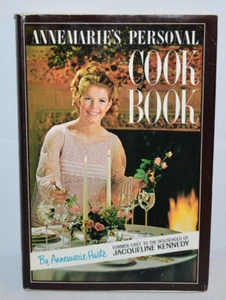 AnneMarie's Personal CookBook Huste Former Chef Of Jacqueline Kennedy Vtg 1968 - Imagen 1 de 10