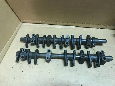 GM 587006 587007 Rocker Arm -- Lot of 15 -- w/ Shafts & Supports -- USED OEM - Image 1 of 4