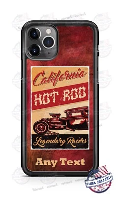 Capa telefone California Hot Rod Legendary Racers para iPhone Samsung Google - Imagem 1 de 4