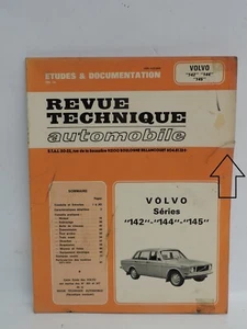 VOLVO 142 144 145 - Revue Technique Automobile RTA CIP 3052 - Picture 1 of 3