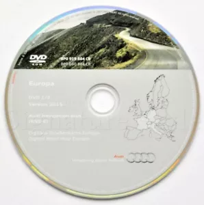 Audi A3 A4 A6 TT R8 RNS-E Navigation DVD 2015/2016 Deutschland Italien Frankr... - Bild 1 von 11