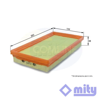 Fits Kia Rio 2000-2005 1.3 1.5 Air Filter Mity OK30C13Z40A 0K30C13Z40A - image 1 of 2