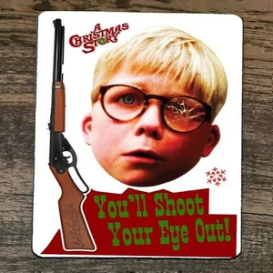 Mouse Pad Youll Shoot Your Eye Out Xmas Christmas Story - Picture 1 of 1
