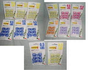 Command Color Limited Edition Mini Hooks Set of 6 packs or 2 packs Fast Shipping - Picture 1 of 8
