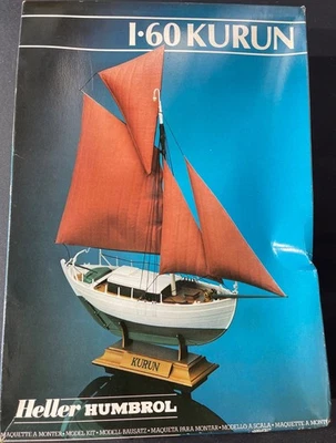 Heller Kurun парусный корабль 80614 1/60 новый в коробке модель набор «Sullys хобби» - Изображение 1 из 3