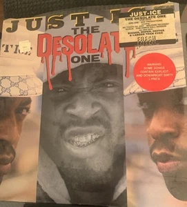 Just-Ice The Desolate One Vinyl RARE 1980s LP NY Rap Hip Hop Hype Sticker NEW*** - Picture 1 of 6