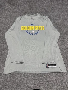 Nike Golden State Warriors Team Issued Langarmshirt Warm Up Shooting Herren XL - Bild 1 von 9