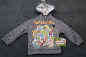 Hooded Sweater Graphic Nickelodeon characters Boy /Girl Long Sleeve Size 2T - Picture 1 of 7