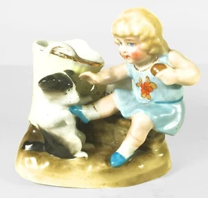 Antique German Conta & Boehme Porcelain Match Striker/Holder (Circa 1890's) - Picture 1 of 7