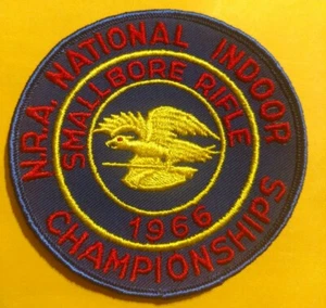 1966 NRA National Indoor Championship SmallBore Rifle National Rifle Association - Picture 1 of 2