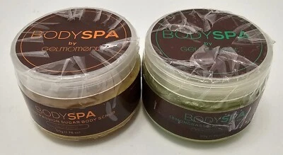 LOT 2 BodySpa By Gelmoment  Lemongrass Salt & Mango Passion Sugar Body Scrub NEW - Image 1 of 4
