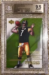 2004 UD DIAMOND PRO SIGS GOLD /349 BEN ROETHLISBERGER RC BGS 9.5 POP 3 - Bild 1 von 2