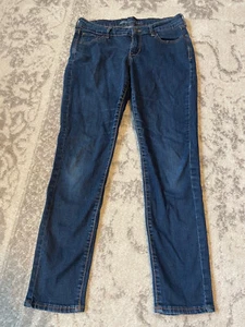 Old Navy The Rockstar Womens Blue Straight Jeans Sz 10 Ladies Pants Stretch - Picture 1 of 10