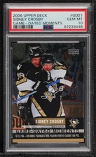 2006-07 Upper Deck Game-Dated Moments Sidney Crosby #GD21 PSA 10 GEM MT