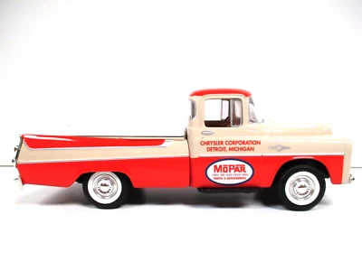 SPEC CAST - MOPAR PARTS 1957 DODGE SWEPTSIDE PICKUP TRUCK - 1/25 DIECAST BANK - Image 1 of 4