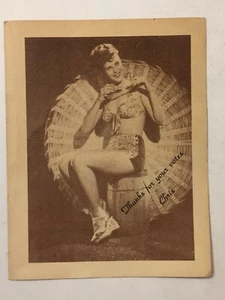 Vintage 1950s San Fernando Fiesta Queen Pin Up Card Loyal Order Moose Lodge 50s - Picture 1 of 5