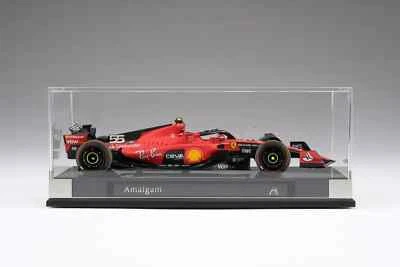 New Amalgam Ferrari SF-23 Carlos Sainz 2023 1:18 Model Car Red M6269 KidBX - Image 1 of 4
