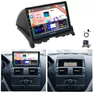 4G+64G Android 13 Carplay 8-Kern Autoradio Für Mercedes Benz C Klasse W204 S204 - Bild 1 von 16