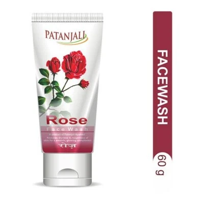 PATANJALI ROSE FACE WASH PACOTE COM 2 - Imagem 1 de 4