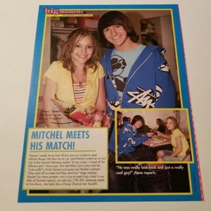 Mitchel Musso 1 Page Clipping - Picture 1 of 1