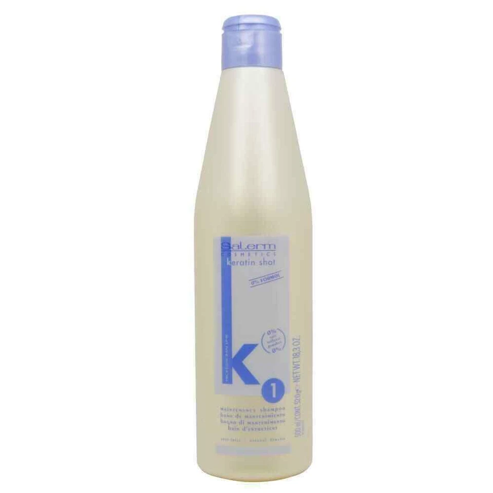 Salerm Keratin Shot 1 Maintenance Shampoo 18.3 oz / 500 ml - Image 1 of 1