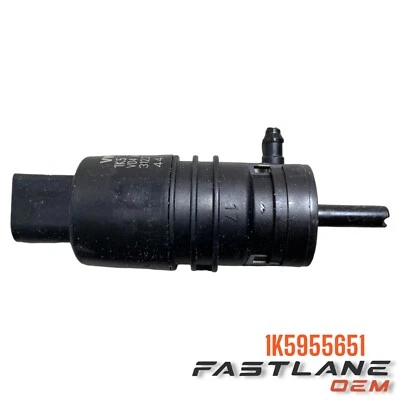 1999-2022 AUDI A4 QUATTRO FRONT WINDSHIELD WASHER FLUID PUMP NEW OEM 1K5955651 - Image 1 of 4