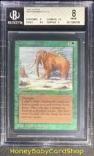 MTG Limited Edition Alpha 1993 War Mammoth BGS 8.0 NM/MT Old School 93/94