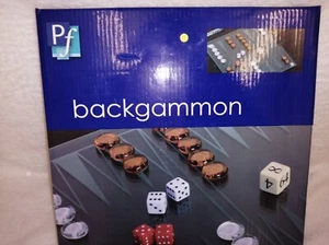 GLASS BACKGAMMON GAME by JustGifts- A touch of elegance to any table top - Picture 1 of 3