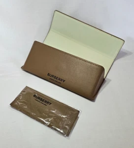BURBERRY LONDON CASE FOR EYEGLASSES WITH CLEANING CLOTH – NEW - Picture 1 of 12