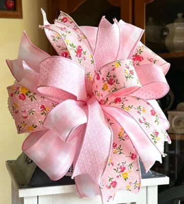 Arco floral hecho a mano para linterna de corona de 10 "primavera verano todos los días # 239 - B rb Foto 1 de 4