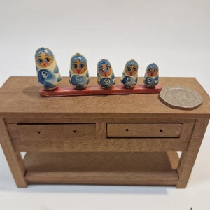 Miniature 1/12 Scale Set of Russian Dolls   CF01 - Picture 1 of 4