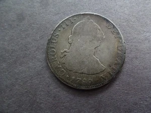 Mexico 4 Reales 1789/8 Carolus IIII Variety RARE - Picture 1 of 2