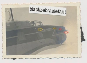 321 Foto wk2 Heinkel Flugzeug Name Feldwebel Hans Redewitz - Bild 1 von 2