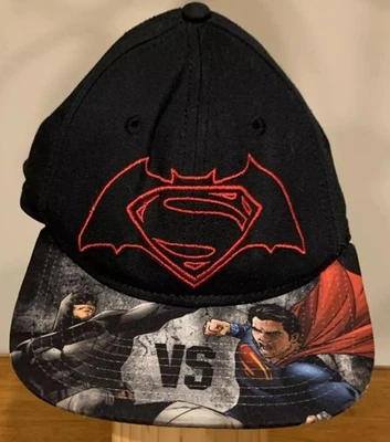 Batman VS Superman, 'Dawn of Justice' baseball cap. Pre-owned. - Изображение 1 из 4