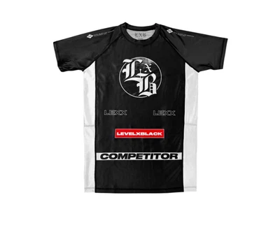 УРОВЕНЬ X ЧЕРНЫЙ LBXX КОНКУРЕНТ ЧЕРНЫЙ RASH GUARD - Изображение 1 из 2
