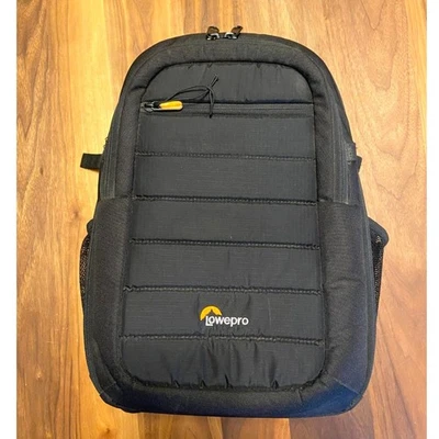 Lowepro Tahoe BP 150 DSLR Camera Backpack – Black – Padded Dividers - Image 1 of 4