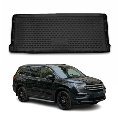Forro de tapetes de carga OMAC para Honda Pilot 2016-2022 impermeável TPE preto - Imagem 1 de 4