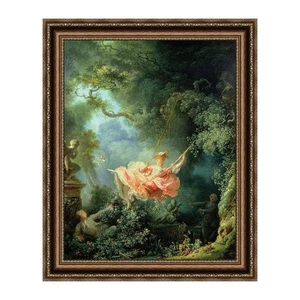 Framed Canvas Art Giclee Print The Swing by Jean Honore Fragonard Home Decor - Picture 1 of 11