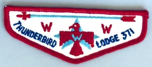 THUNDERBIRD Lodge No.371  S1 FLAP  Lake Agassiz Council MINT No Longer Active OA - Picture 1 of 3