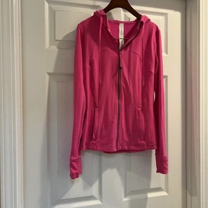 Chaqueta Lululemon Define con Capucha *Nulu Sonic Pink Talla: 8 Usada 2-3X! - Imagen 1 de 8