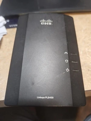CISCO | Adaptador Ethernet Linksys Powerline | Modelo PLE400 | Internet | Red Foto 1 de 3