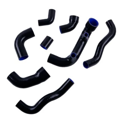 FOR 85-89 Fiat Uno Turbo I.E. MK1 1.3 Silicone Radiator Intake Intercooler Hose - Image 1 of 4