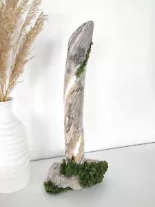 Magical Lapland Table Lamp Winter Wonderland Nightlight Aesthetic Natural Design - Picture 1 of 8
